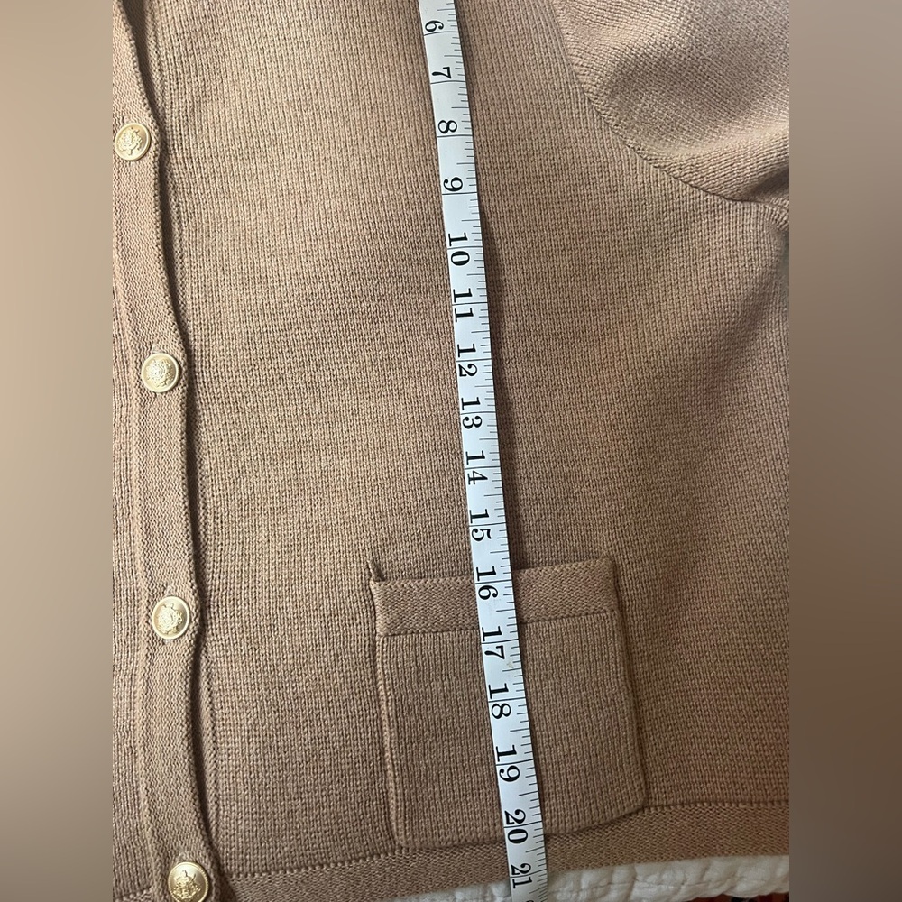 Cotton Lady Jacket Sweater by J. Crew XL - Picture 7 of 7